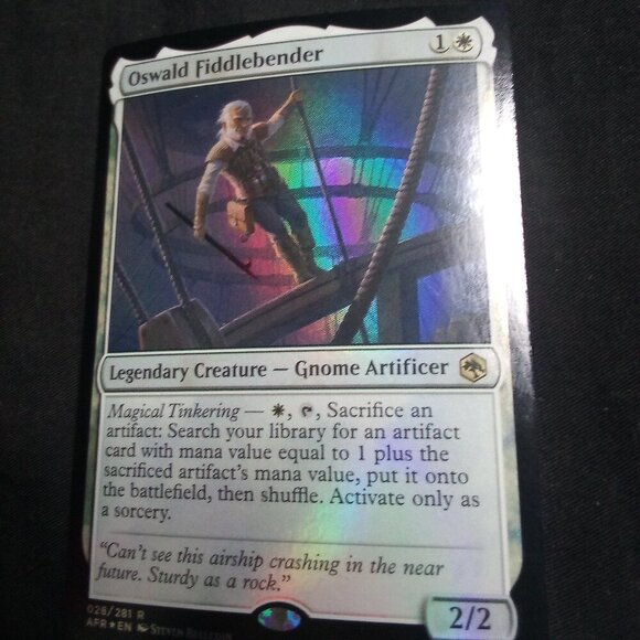 Oswald Fiddlebender (Ampersand Promo) FOIL Forgotten Realms NM - Picture 1 of 3